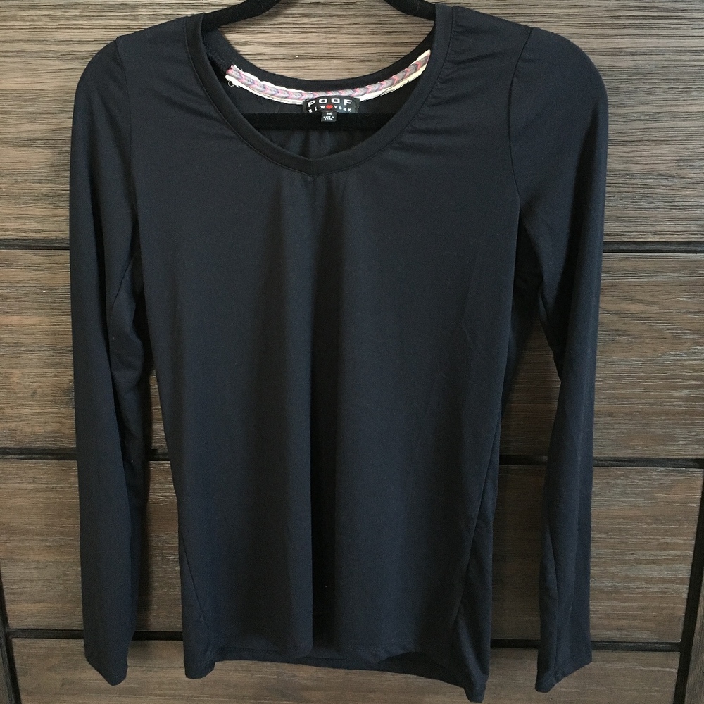 Long Sleeve Navy Shirt